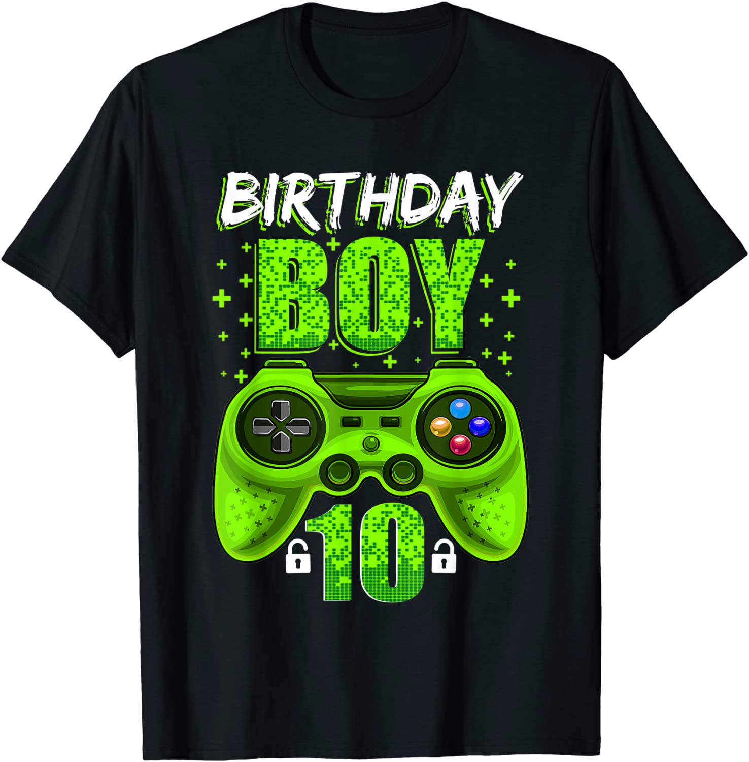 Birthday Boy 10 Video Game 10 Year Old Level 10 Unlocked