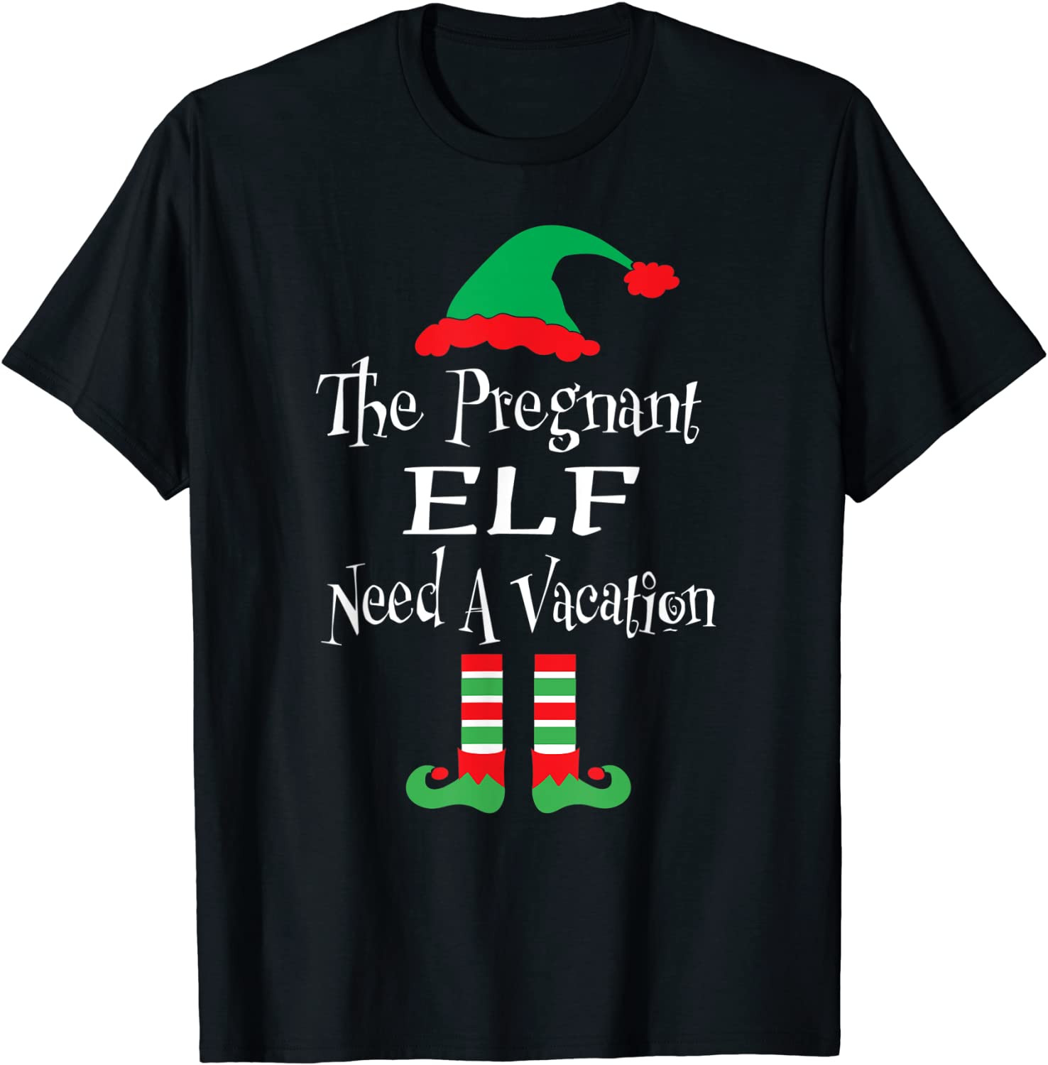 Christmas Vacation Pregnant Elf