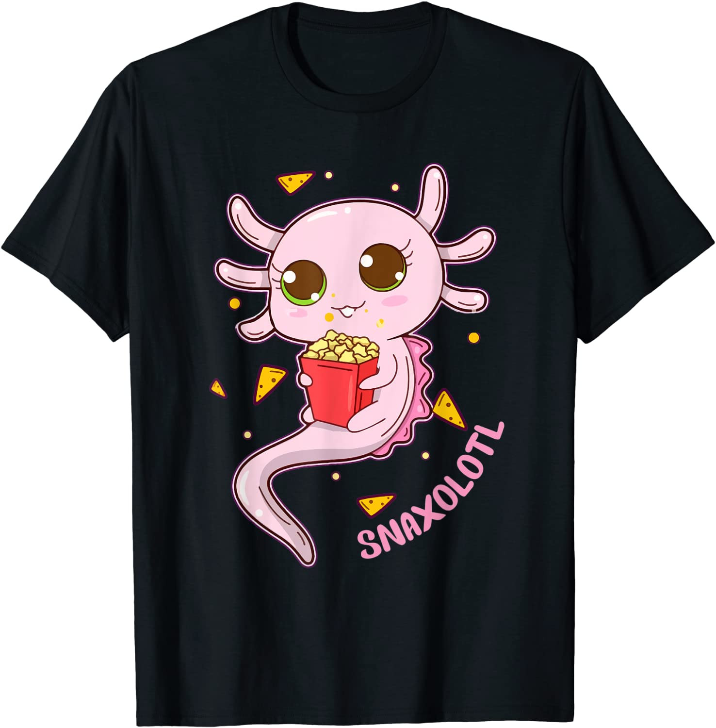 Cute Axolotl Lover Snaxolotl Kawaii Axolotl Food Sweets