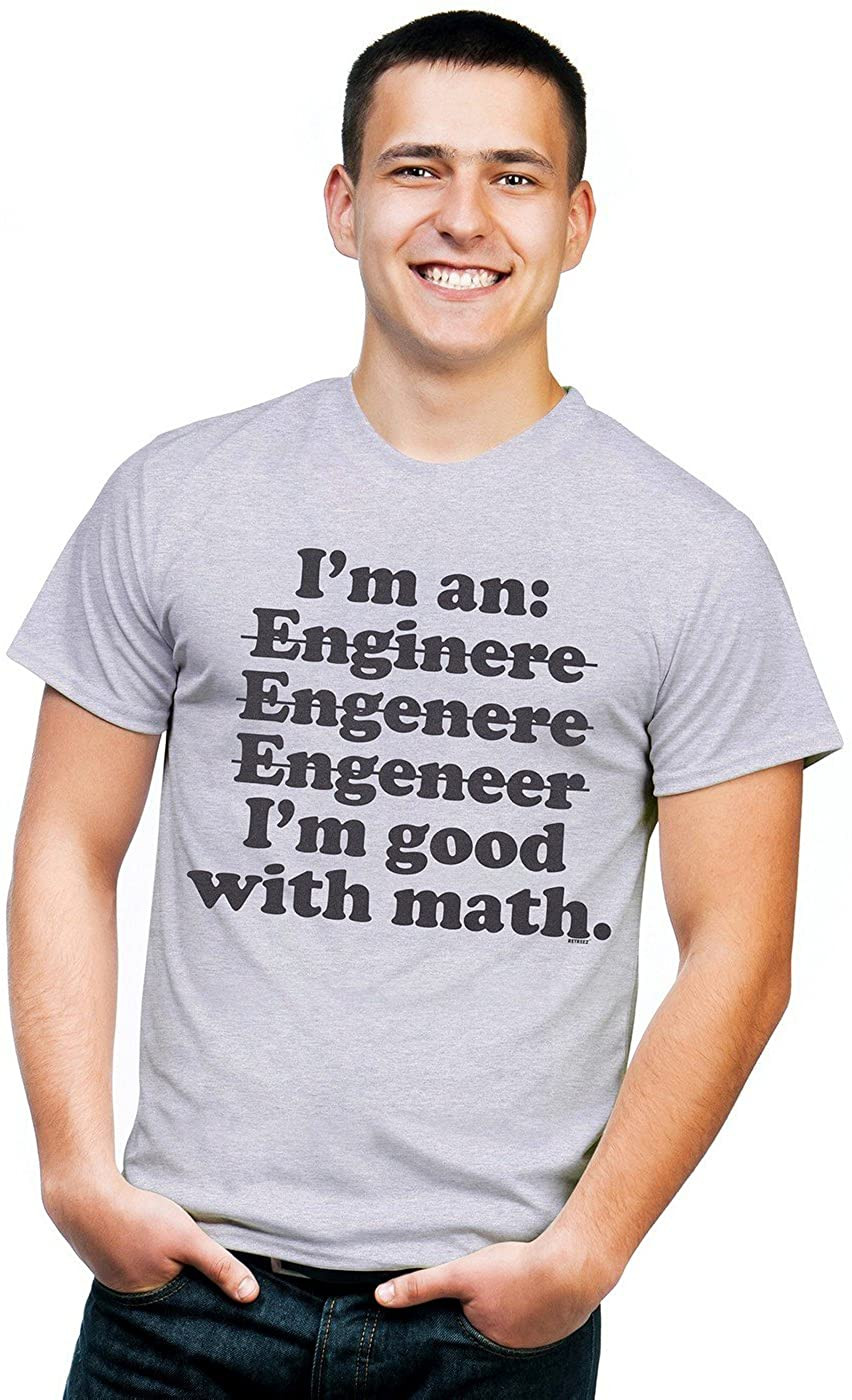 Funny I'm An Engineer I'm Good With Math Graphic Printed