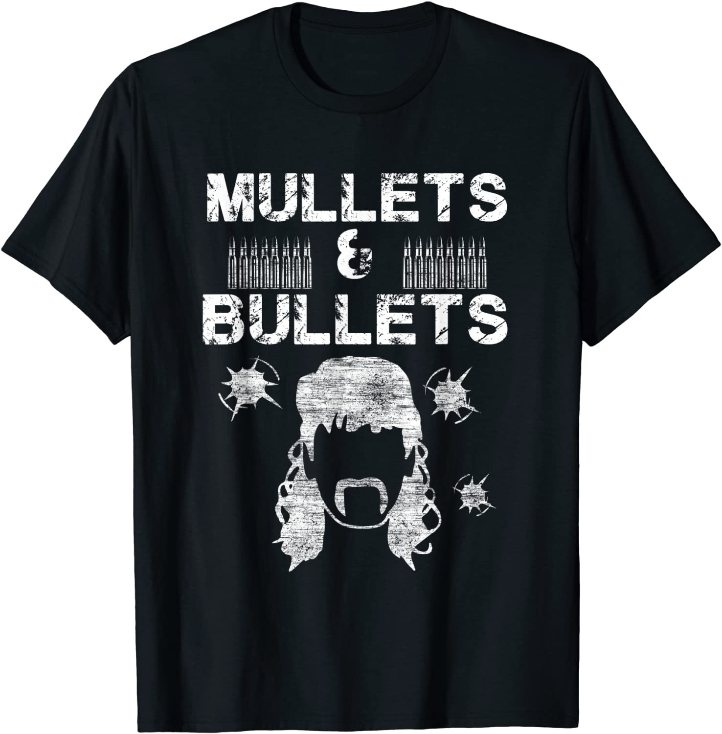 Funny Mullet Pride - Mullets & Bullets