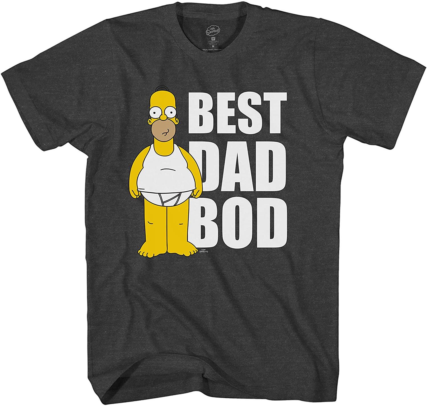 Homer Simpson Best Dad BOD Men's Graphic