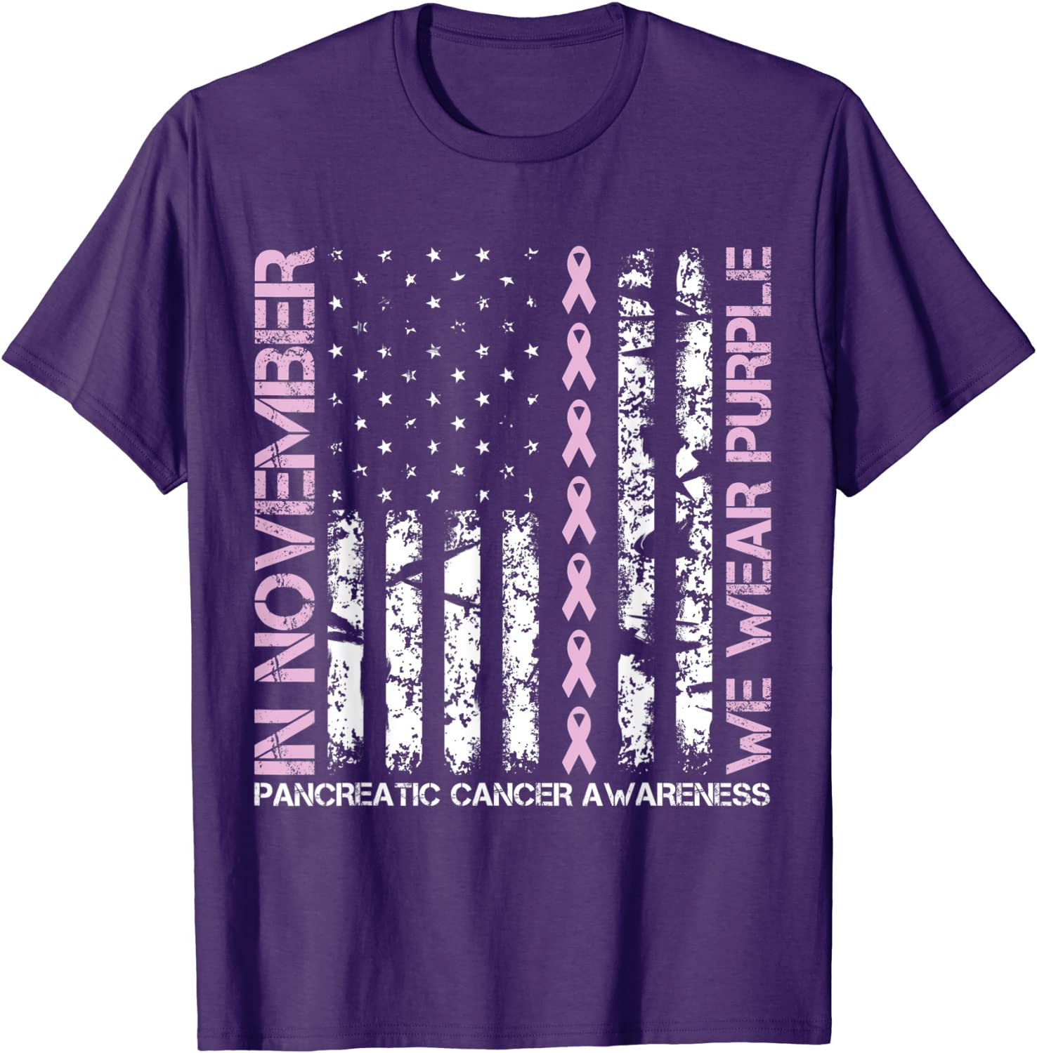 In November We Wear Purple Pancreatic Cancer Awareness 9462