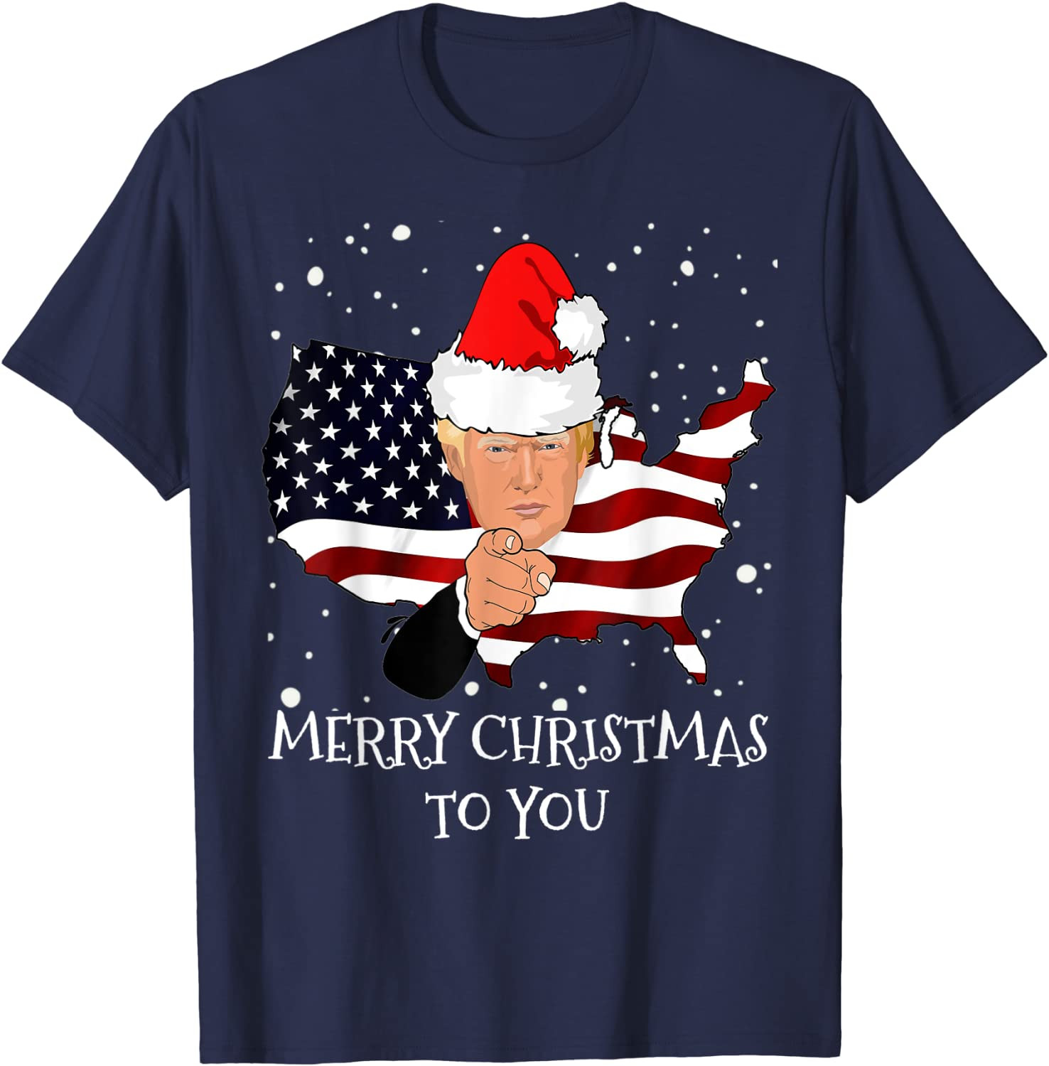 Merry Christmas President Trump Santa Hat