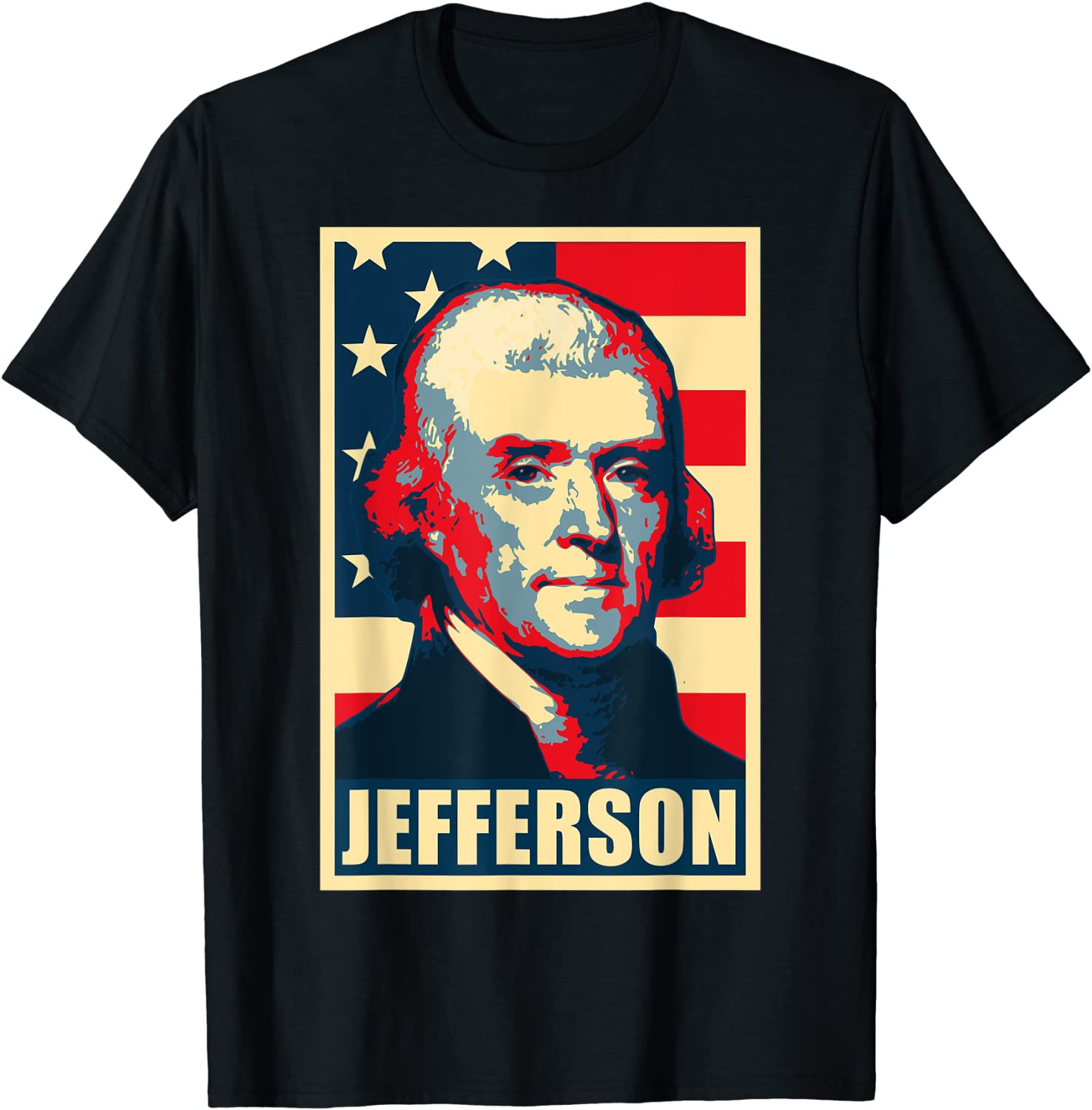 President Thomas Jefferson Propaganda Poster