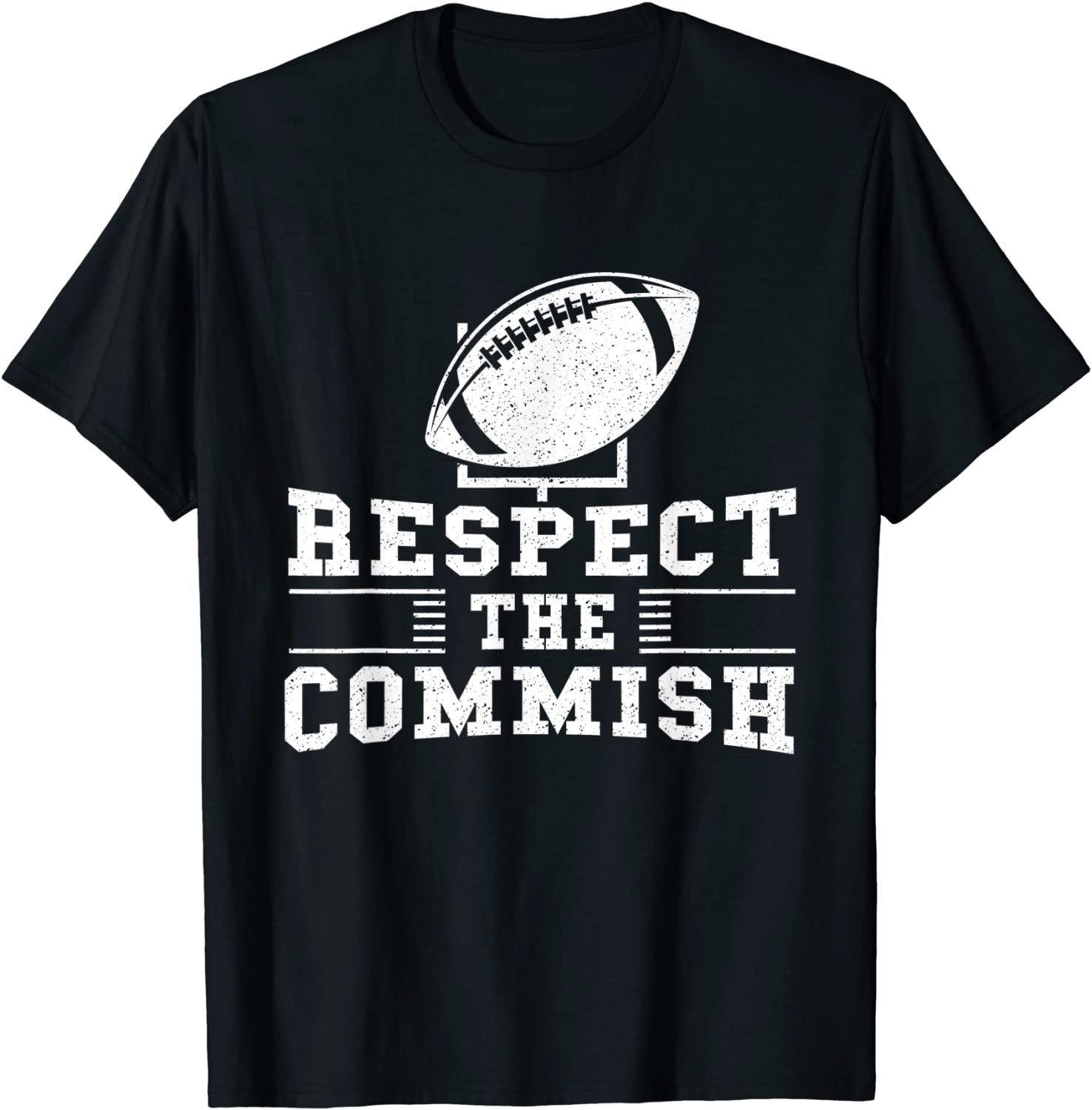 Respect The Commish - Fantasy Football Game Day Gift