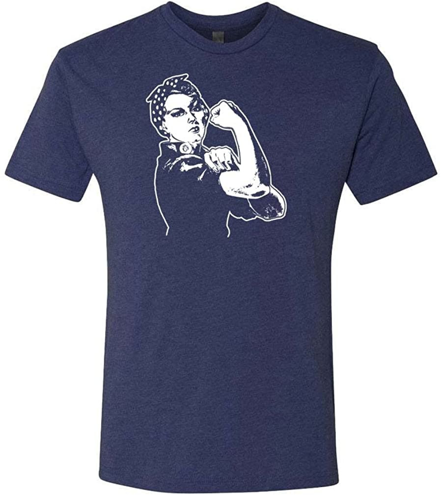 Rosie - Classic WW2 Poster Inspired Riveter - Tri-Blend