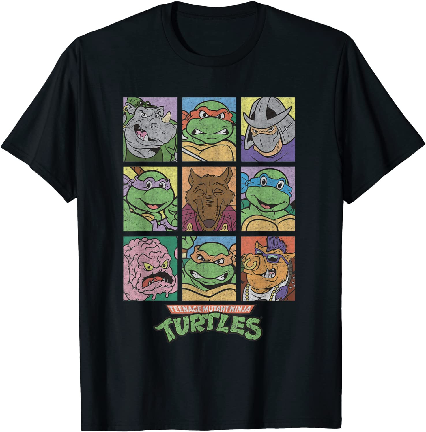 TMNT All Characters Square Design