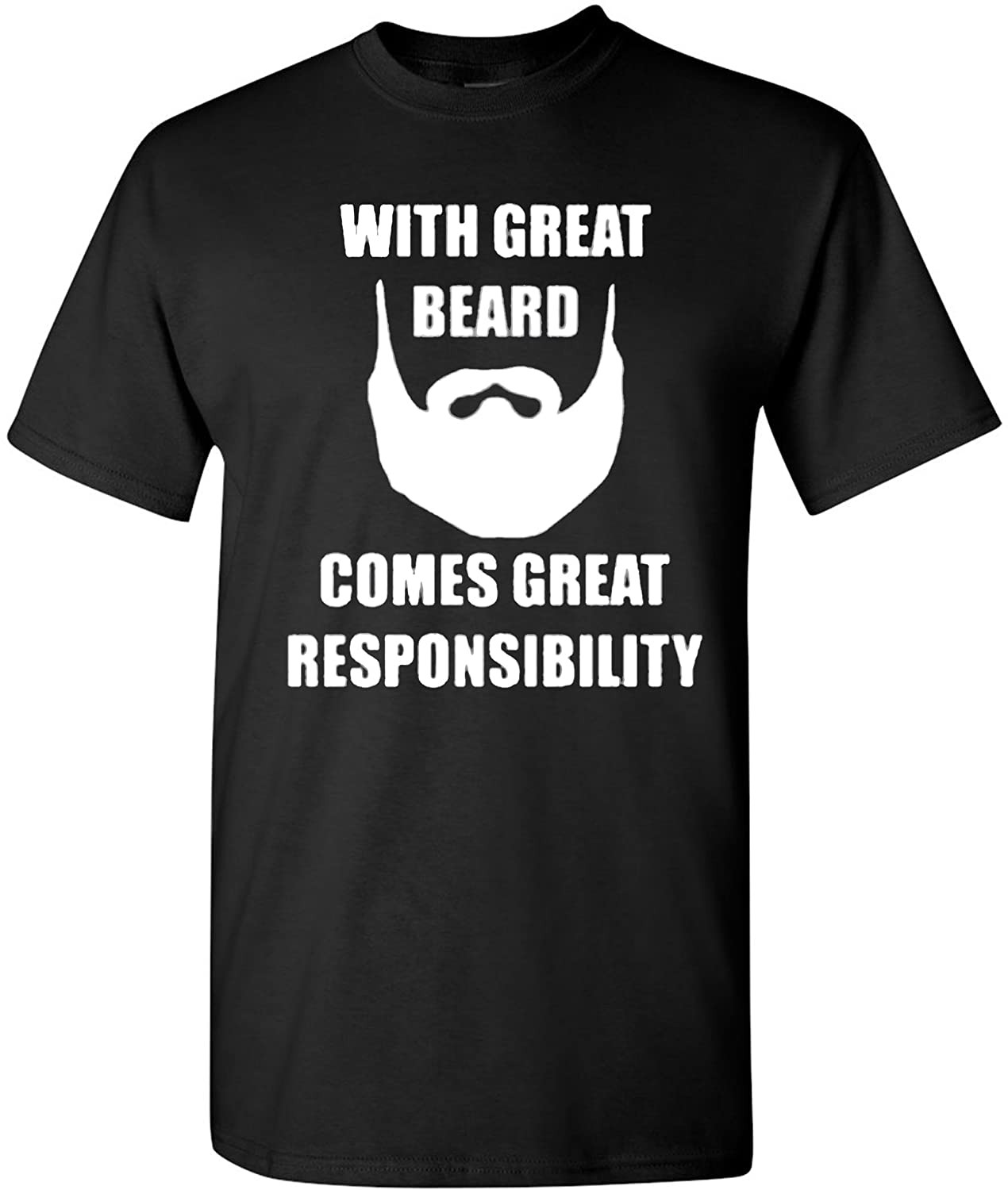 With Great Beard Comes Great Responsibility Black