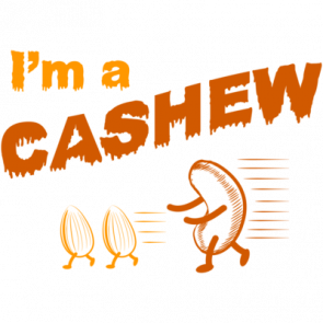 Im A Cashew  Funny Halloween Pun Tshirt