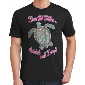 VSCO Girl Save The Turtles SKSKSK T-Shirt